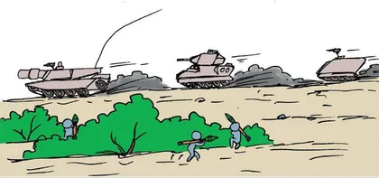 漫画轻兵器之二十五 重装出击:美军M1坦克战术(29)12