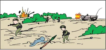 漫画轻兵器之二十五 重装出击:美军M1坦克战术(29)13