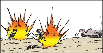 漫画轻兵器之二十五　重装出击：美军M1坦克战术（29）15
