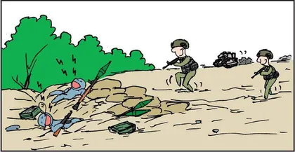 漫画轻兵器之二十五　重装出击：美军M1坦克战术（29）19