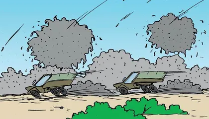 漫画轻兵器之二十五重装出击:美军M1坦克战术(22)4