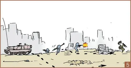 漫画轻兵器之二十五 重装出击:美军M1坦克战术(38)4