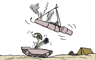 漫画轻兵器之二十五 重装出击:美军M1坦克战术(8)19