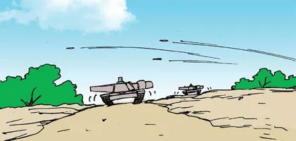 漫画轻兵器之二十五 重装出击:美军M1坦克战术(19)22