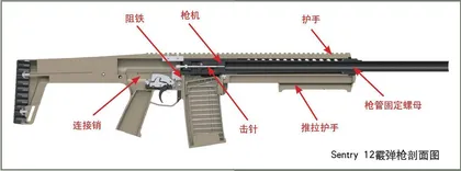 黑水公司也造枪? 细品Sentry 12唧筒式霰弹枪10