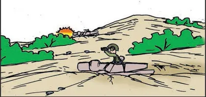 漫画轻兵器之二十五 重装出击:美军M1坦克战术(12)7