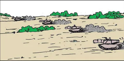 漫画轻兵器之二十五 重装出击:美军M1坦克战术(12)8