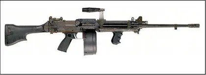 美军新型机枪:KAC LAMG轻型突击机枪1