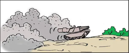 漫画轻兵器之二十五 重装出击:美军M1坦克战术(10)9