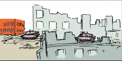 漫画轻兵器之二十五 重装出击:美军M1坦克战术(10)21