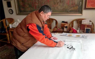 宝松:一路修行一路画1