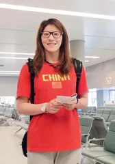 刘萍 奉献水球 助力推广1