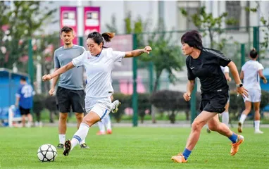申城吹响集结号 女足瞩目水庆霞3