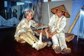 黎族树皮布制作技艺1