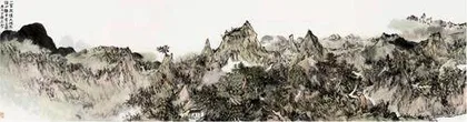 “疏明雨后”的山水镜像