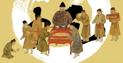 天子闲暇时