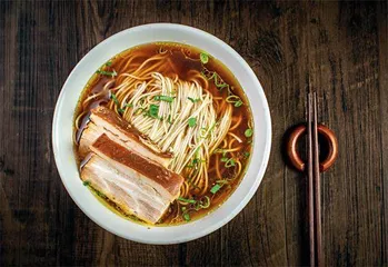 阳春面中一口汤1