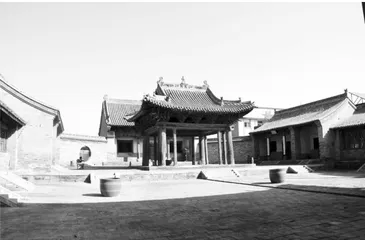 山西灵石晋祠庙