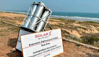 印度Solar集团测试Bhargavastra反无人机蜂群系统