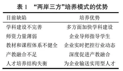 国际教育创新岛背景下人工智能专业“两岸三方”培养模式探索