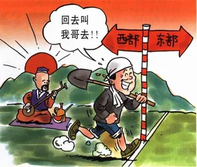 遥望西部