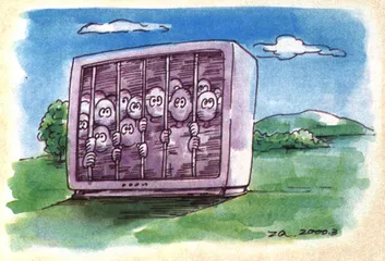 关掉那个傻盒子？