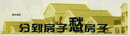 分到房子愁房子