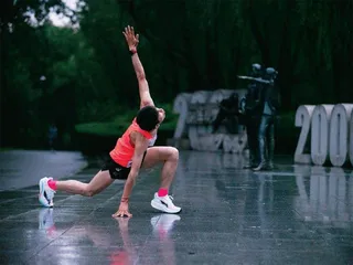 京东小哥跑进巴黎奥运会2