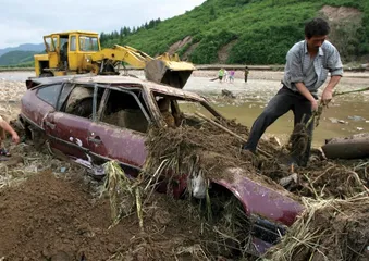 ​辽河大水中的抚顺1