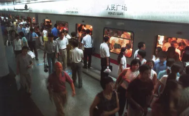 上海地铁里的真假死亡