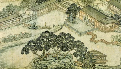 ​曲折《勺园图》1
