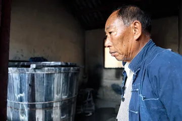 ​扎染的蓝白之美之忧3