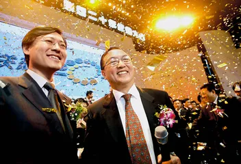 柳传志、杨元庆的形与势(595)