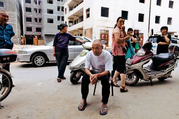 郑州南刘庄村拆迁撞人悲剧4