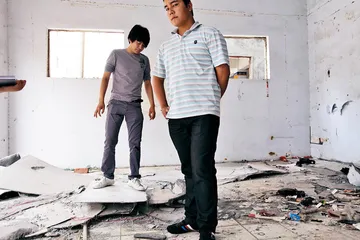 郑州南刘庄村拆迁撞人悲剧5