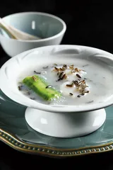 厨房制造：野米粥水浸元贝