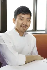 Jean Georges Shanghai：法式鹅肝酱配酸樱桃、糖衣开心果1