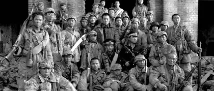 “我想拍一个战争本性的东西”