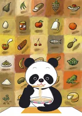熊猫的午餐