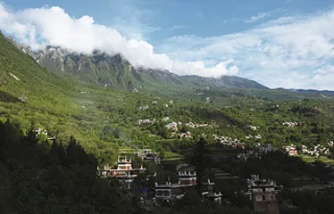 灾后震区踏访之一——四川甘孜丹巴县和甲居藏寨0