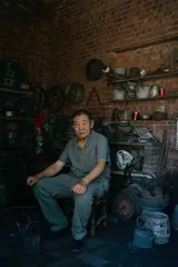 跟随最后的金火匠,寻访泽州古铁器10