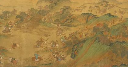 ​神秘的《元人秋猎图》2