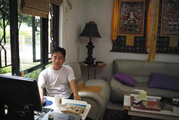 广州丽江花园小区居民的资本投资生活0