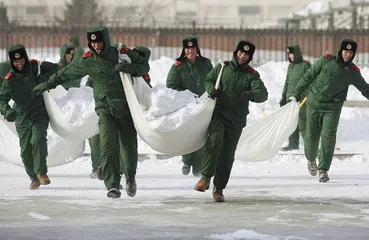 雪封沈阳的24小时1