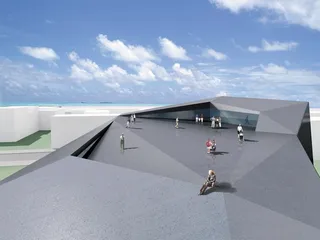 阿布扎比的沙漠海市