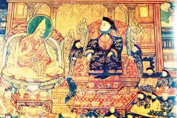 国师八思巴和 达赖喇嘛阿旺洛桑嘉措1