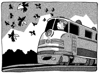 开火车