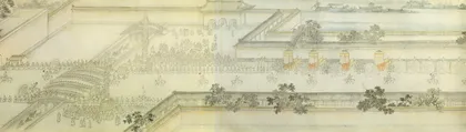 深深的丁字型广场