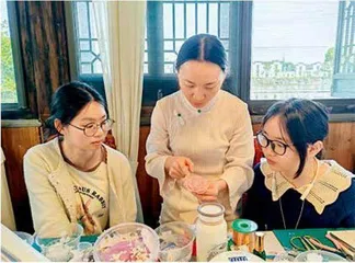 瘦西湖畔湘妹子,传承千年“不谢花”3