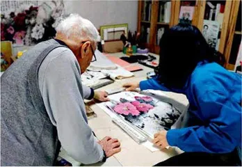 94岁杨先让,一刀一笔任平生4